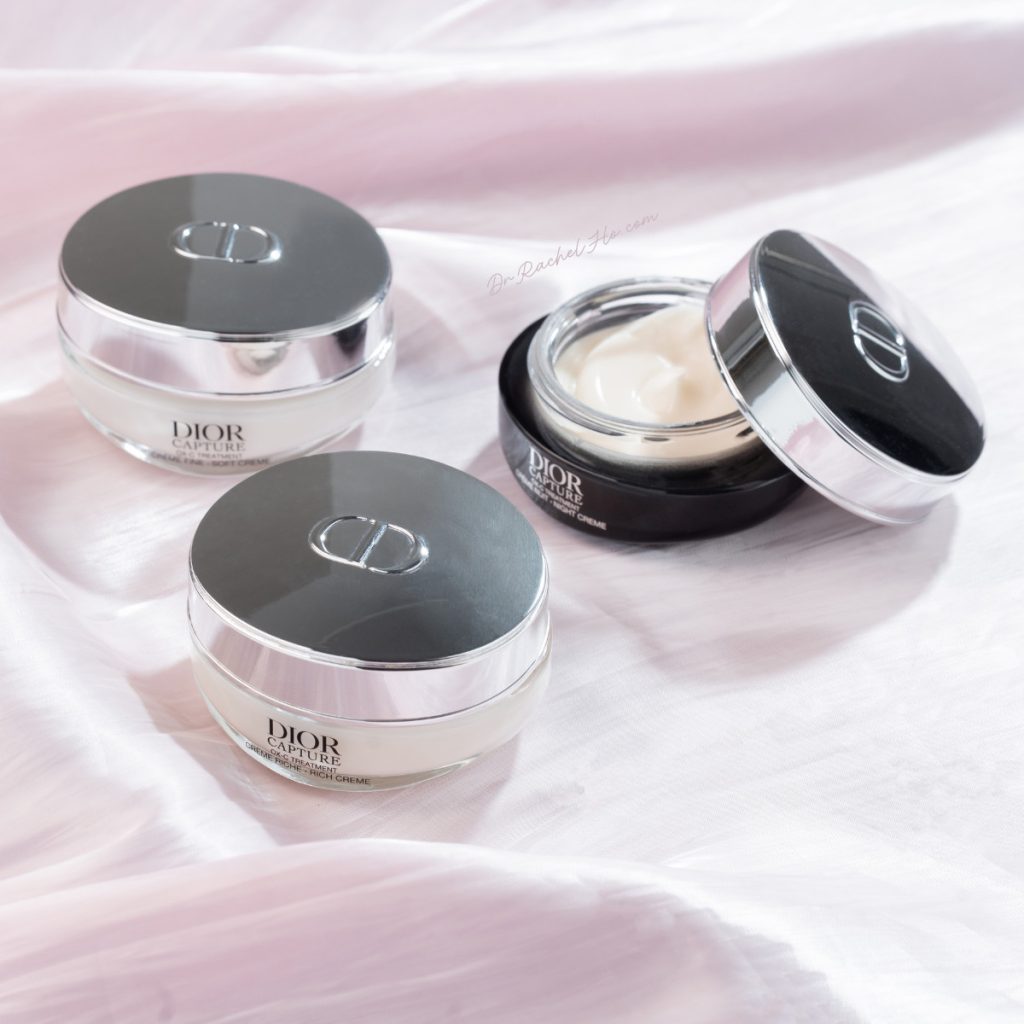 Dior Capture Total Soft Crème, Rich Crème and Night Crème 