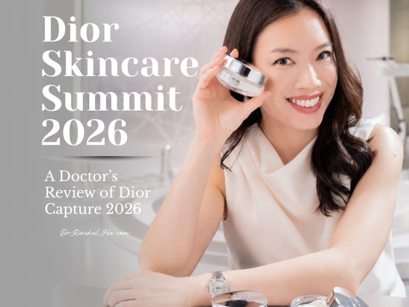 Dr Rachel Ho at the Dior International Skincare Summit 2026 in Tokyo reviewing the Dior Capture Soft Crème, Rich Crème and Night Crème.