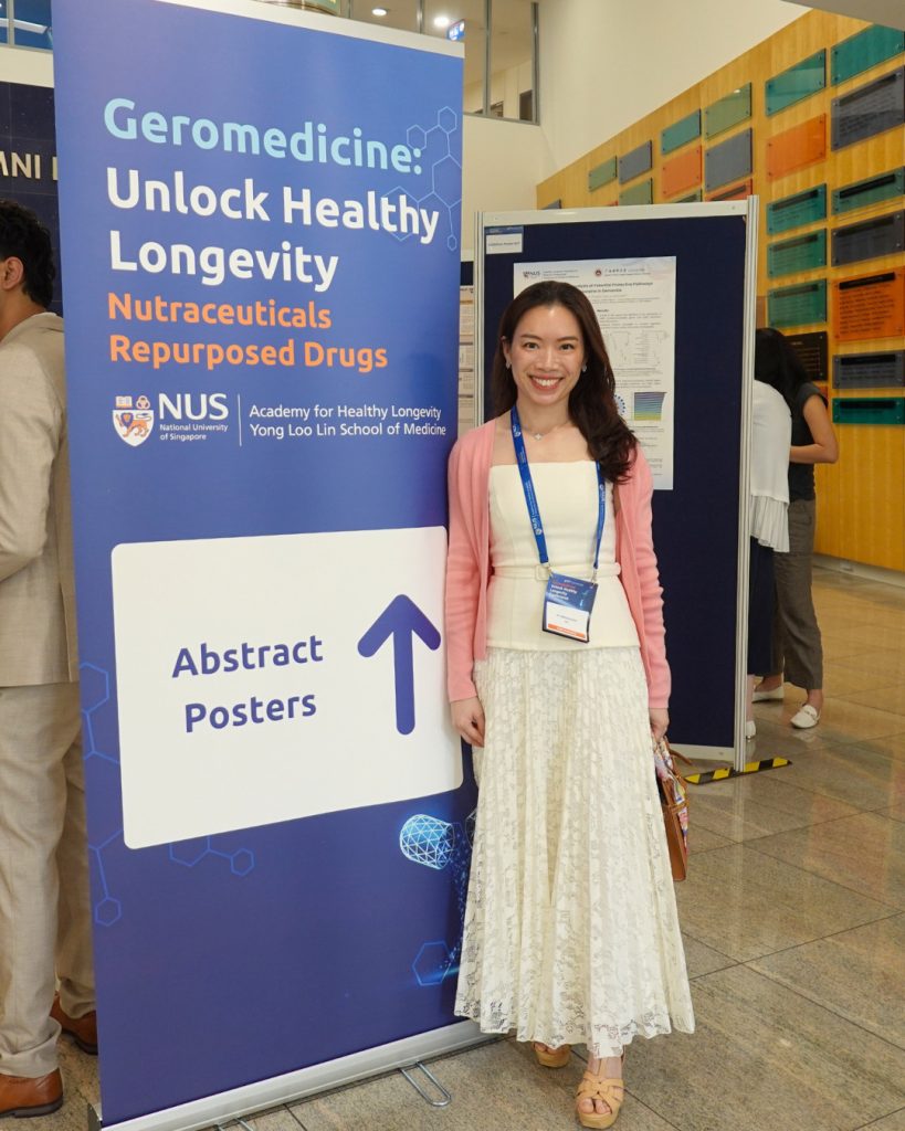 dr rachel at NUS Geromedicine Longevity Conference 2026