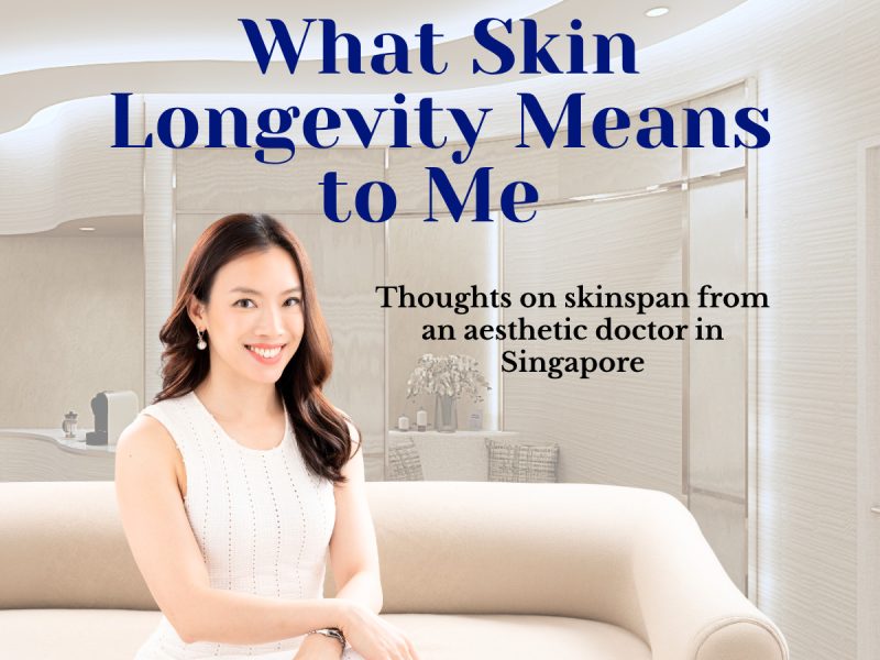 Dr Rachel Ho quote on skin longevity and aesthetic treatment planning